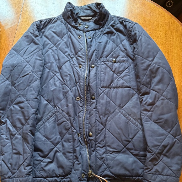 J. Crew Quilted Men’s Jacket Blue NX-631 - Picture 1 of 2